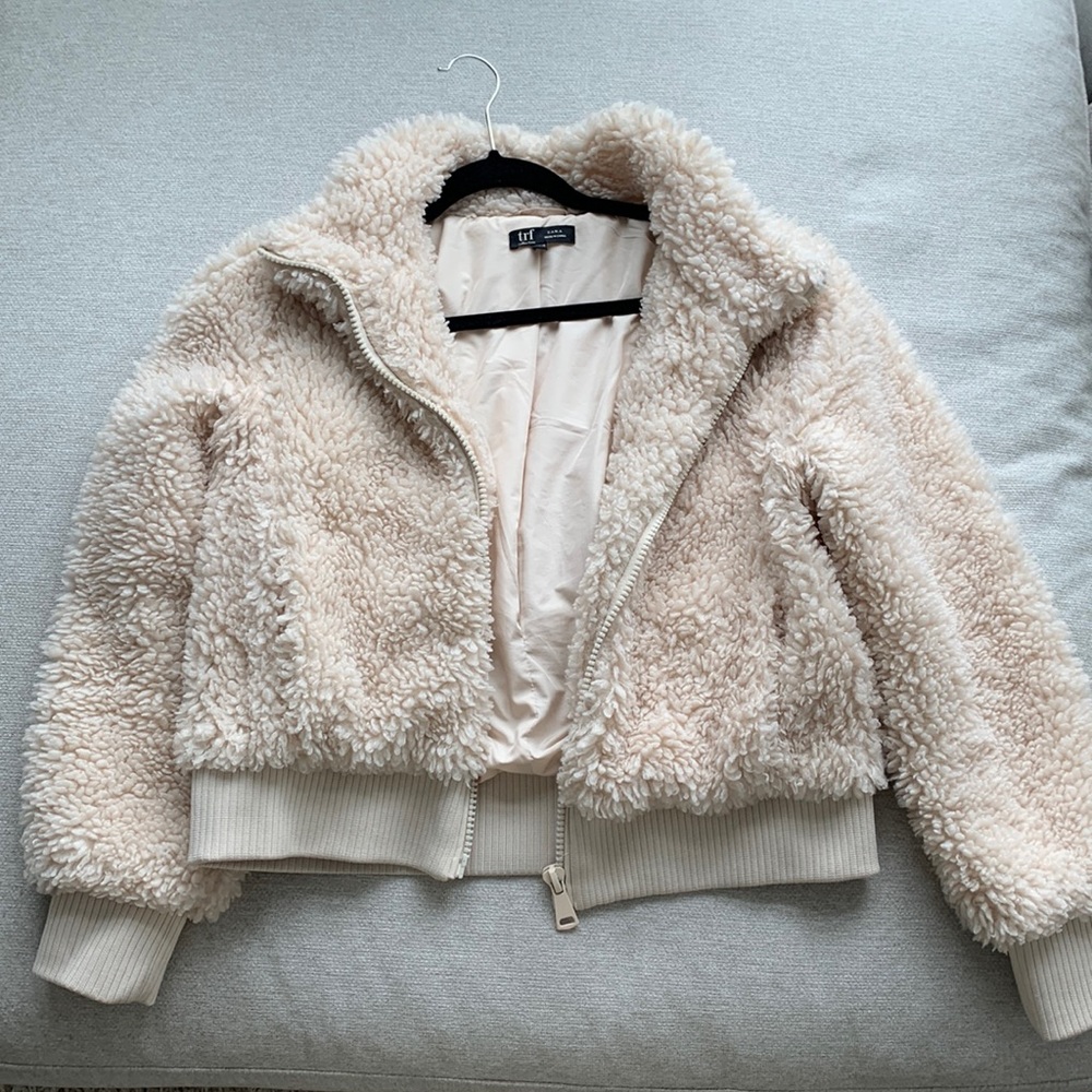 Zara teddy jacket